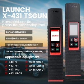 Launch X-431 TSGUN TPMS Tire Pressure Detector Handheld Terminator X431 TSGUN Sensor Activator Programming Tool